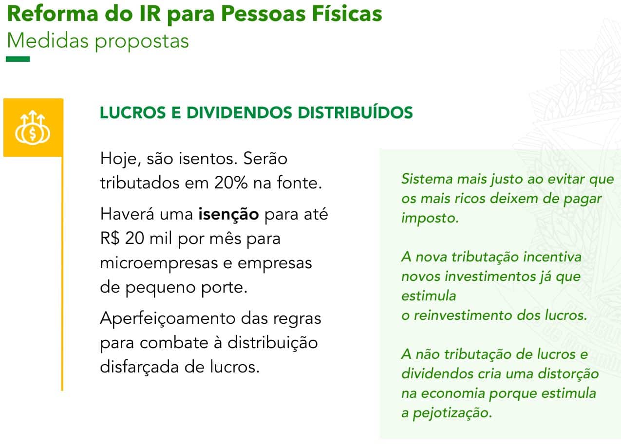 lucros dividendos pessoas fisicas
